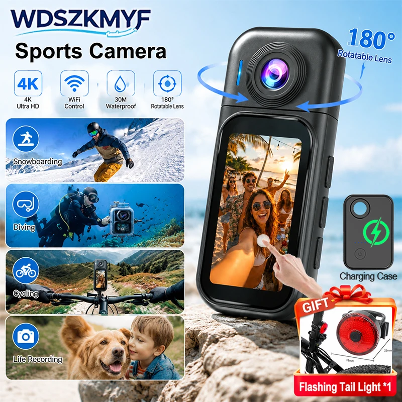 Outdoor Sport Ideas - 4K/1080P/30FPS HD Camera Mini Sportcamera WiFi