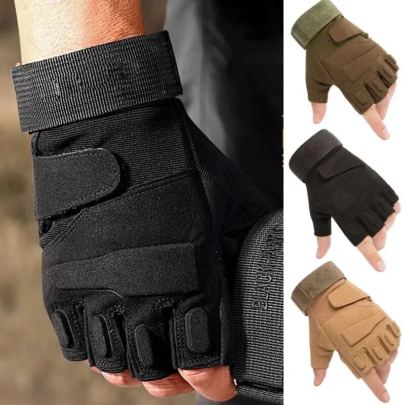 Outdoor Sport Name - Outdoor Tactische Handschoenen Sporthandschoenen Half Vinger