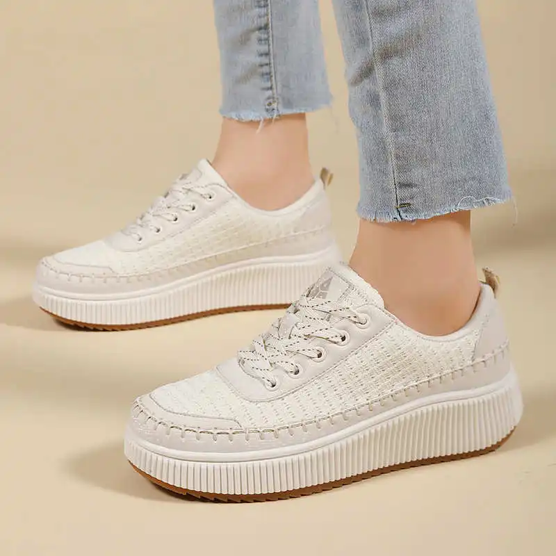 Bruine schoenen Dames Flats He - Outdoor Sport Name recensie en prijs