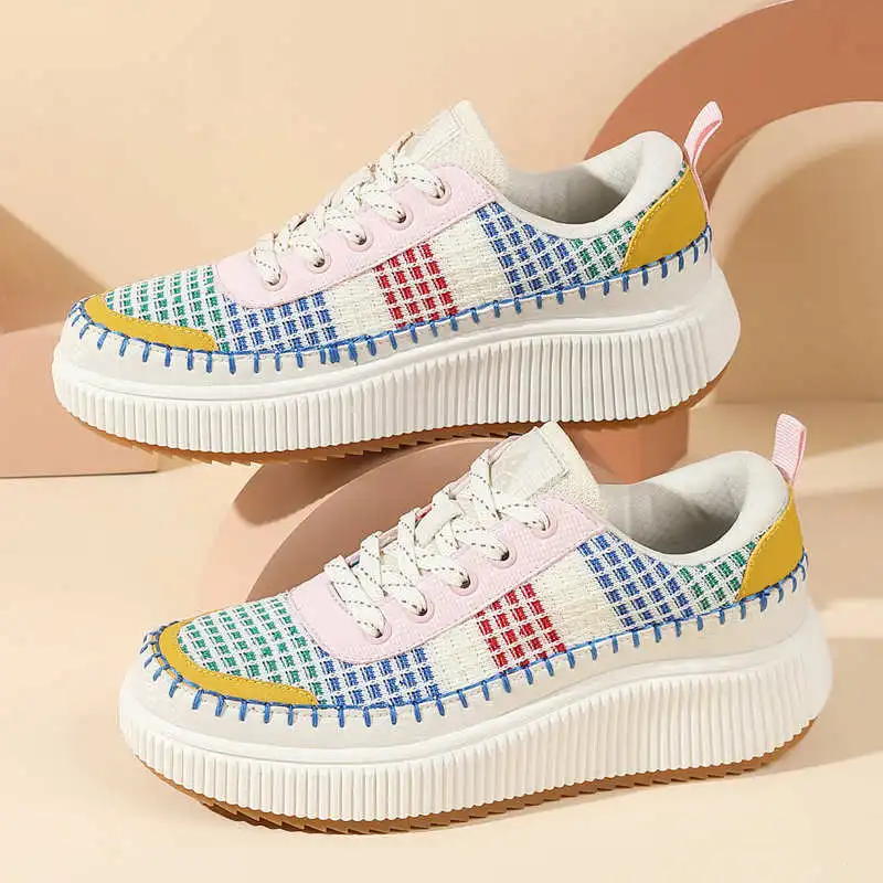 Bruine schoenen Dames Flats He - Outdoor Sport Name recensie en prijs