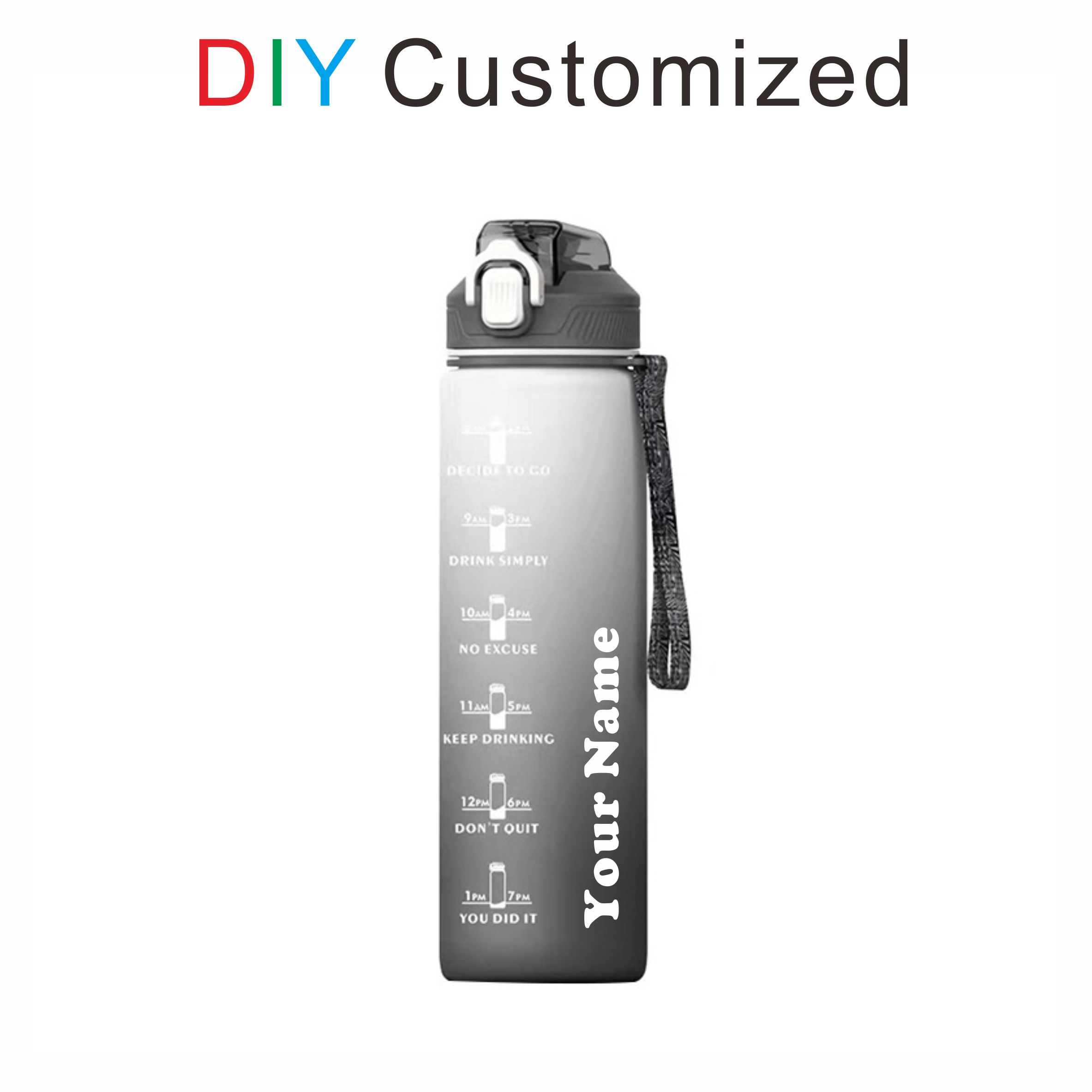 Zomerfles Diy Aangepast Logo N - Outdoor Sport Name recensie en prijs